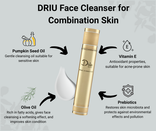 DRIU Face Cleanser for Combination/ Oily Skin