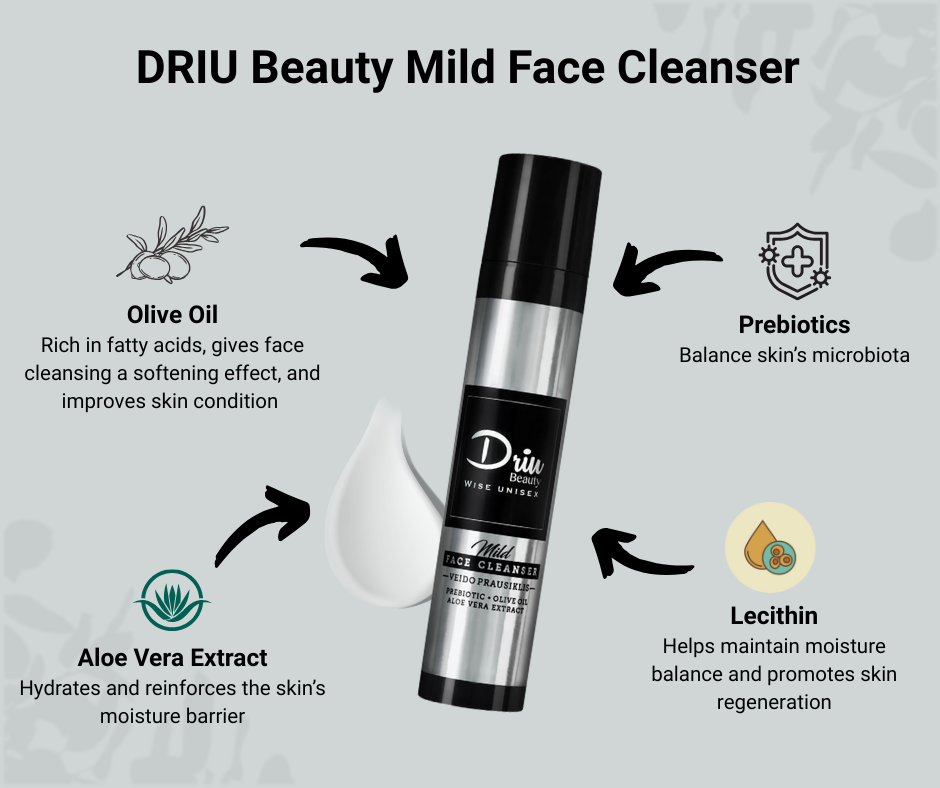DRIU Beauty Mild Face Cleanser